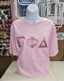 Sequin Greek Letter T-Shirt
